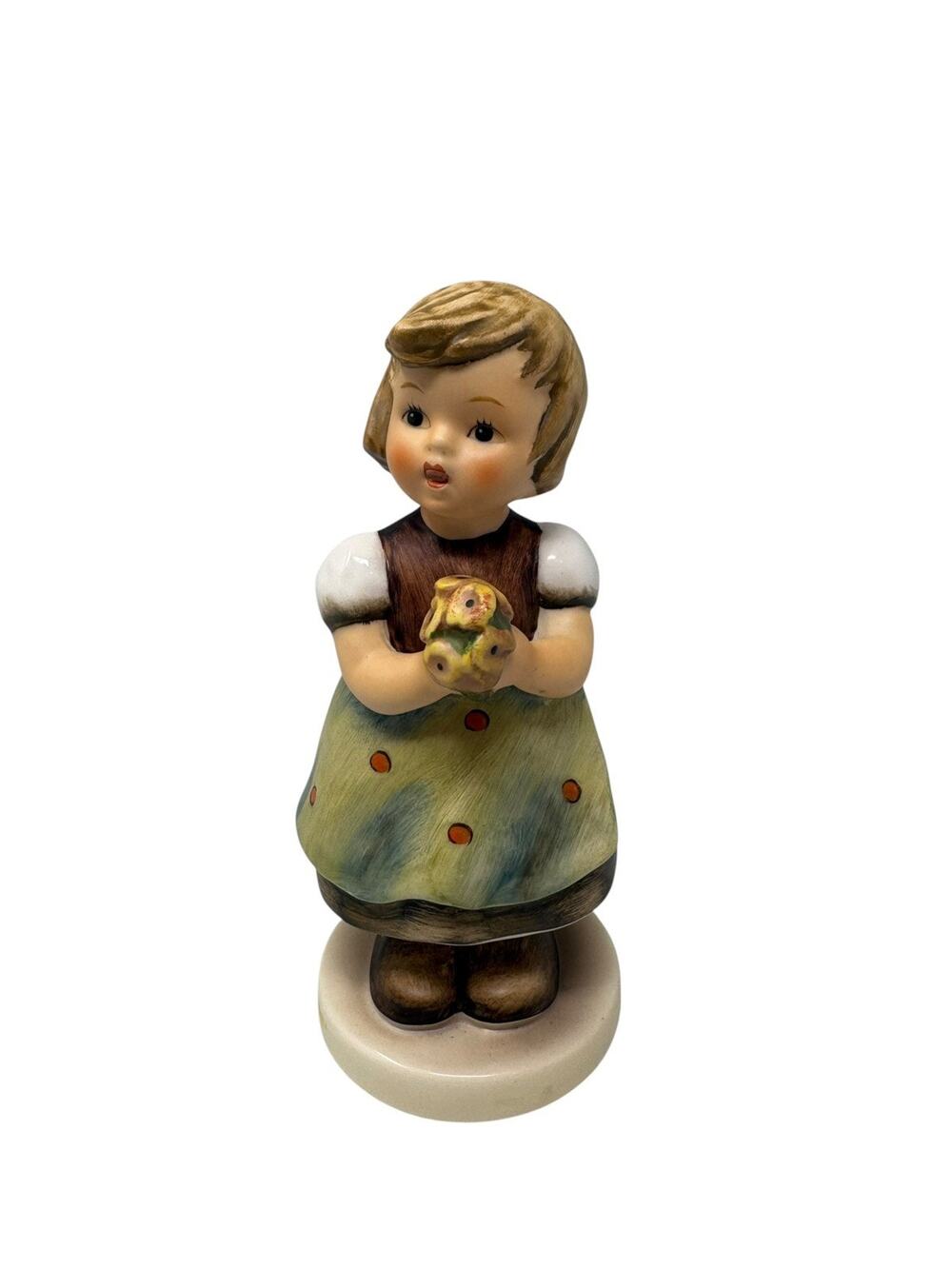 MI Hummel Goebel W Germany "For Mother" Girl w/ Flower Figurine No 257